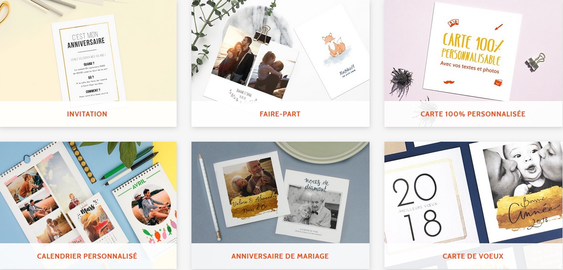 Cartes personnalisées Popcarte