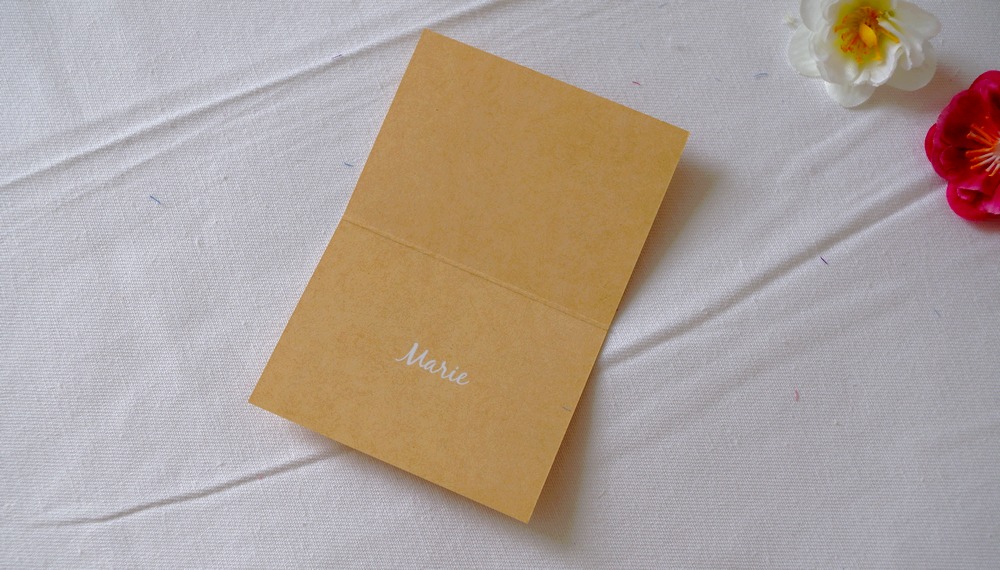Marque place mariage Popcarte