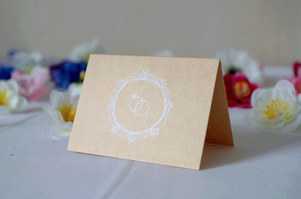 Marque de place Mariage