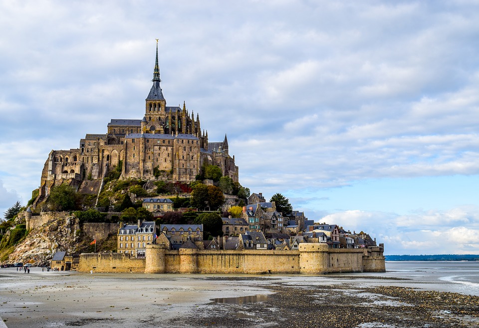 le mont saint-michel, destinations paradisiaques